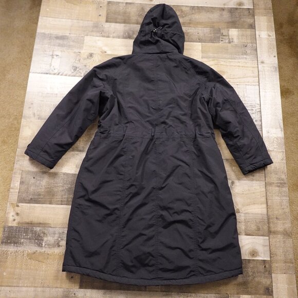 Lands’ End Squall Parka Women’s 1X Petite (16W–18W) Black Waterproof Windproof - Picture 10 of 16